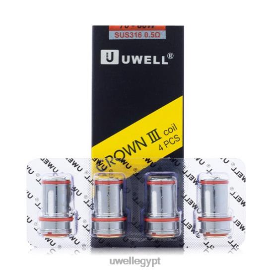 UWELL CROWN 3 لفائف (4-حزمة) | UWELL Egypt 0.25 أوم T28B891