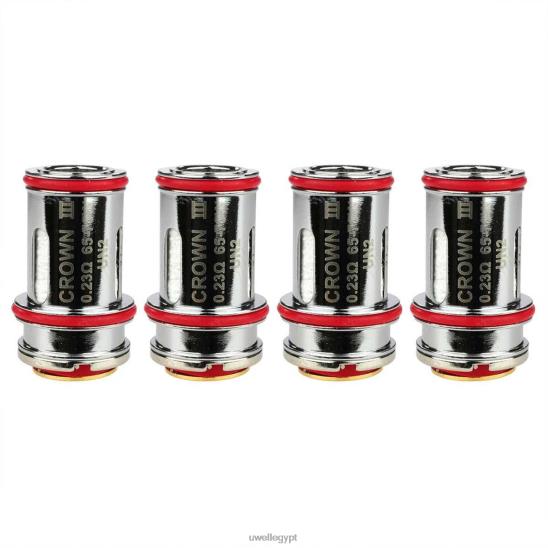 UWELL CROWN 3 لفائف (4-حزمة) | UWELL سعر شبكة UN2 0.23ohm T28B894