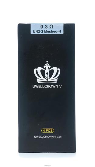 UWELL CROWN V لفائف | 4 حزمة | سيجارة UWELL un2-2 شبكي 0.3ohm T28B868