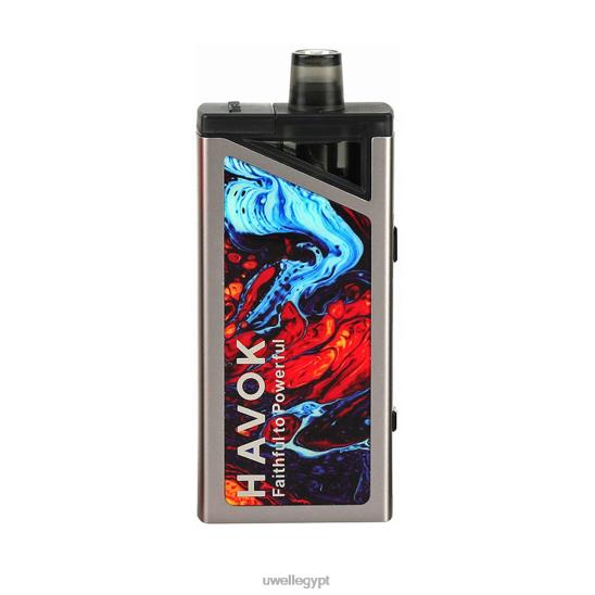 UWELL HAVOK V1 طقم 65 واط | UWELL Vape Flavors فضة T28B8189