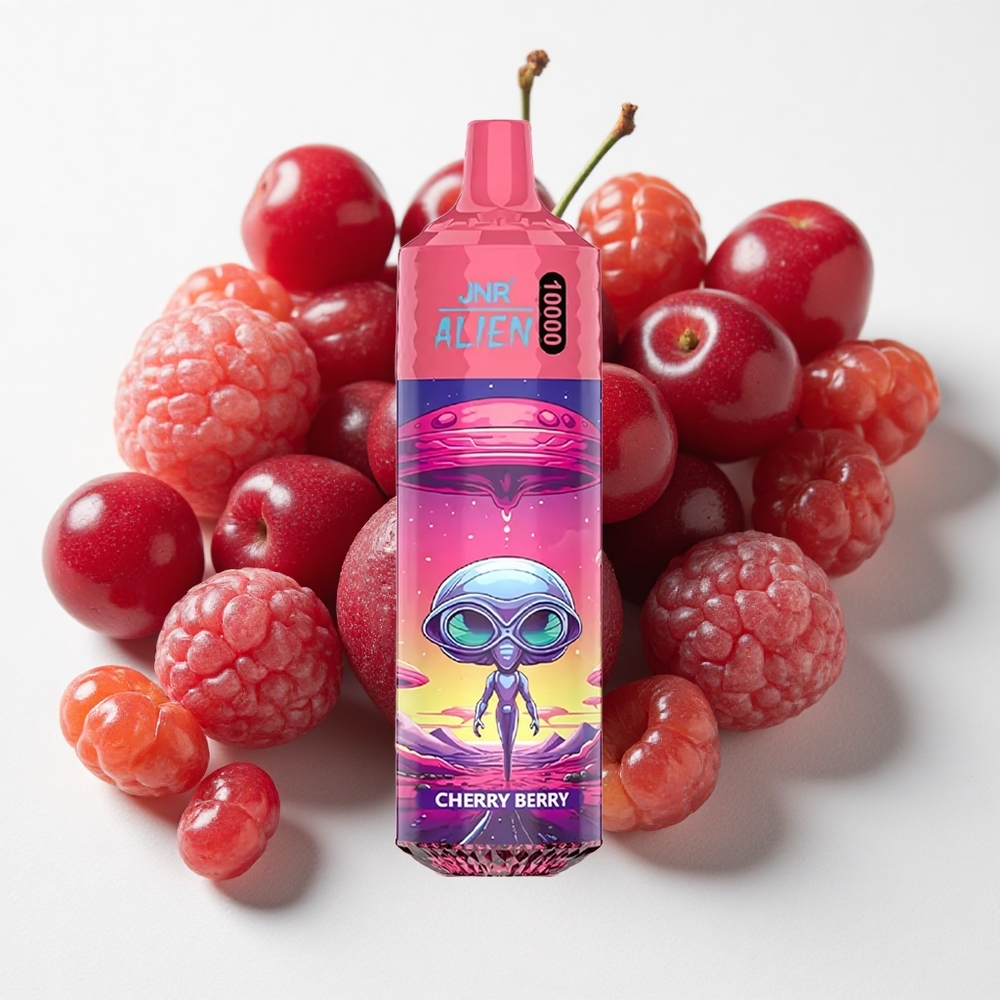 JNR Alien 10000 نفثةكرزي بيري شاحن النوع-C إضاءة LED