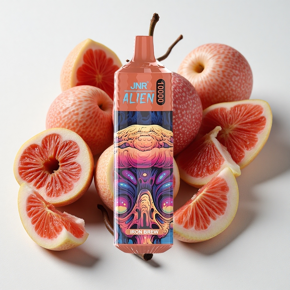 JNR Alien 10000 نَفَثات Iron brew سعة البطارية 850 مللي أمبير شحن سريع