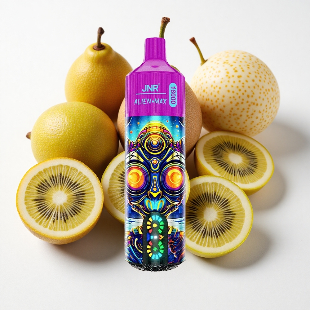 JNR Alien Max 18000 نفخة سمارت LED ثنائي ملف كيوي باشن فروت جوافة