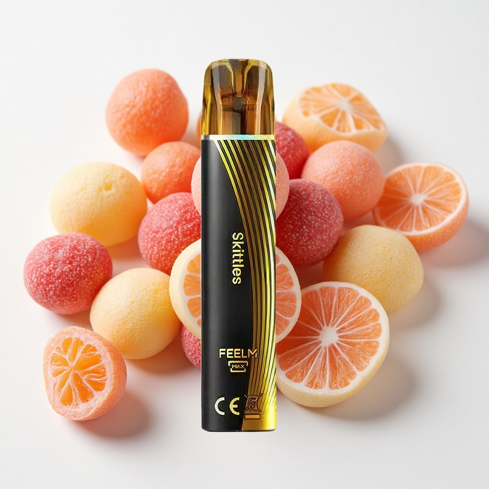 JNR Black&Golden 800 نفخة سكيتلز 2% نيكوتين