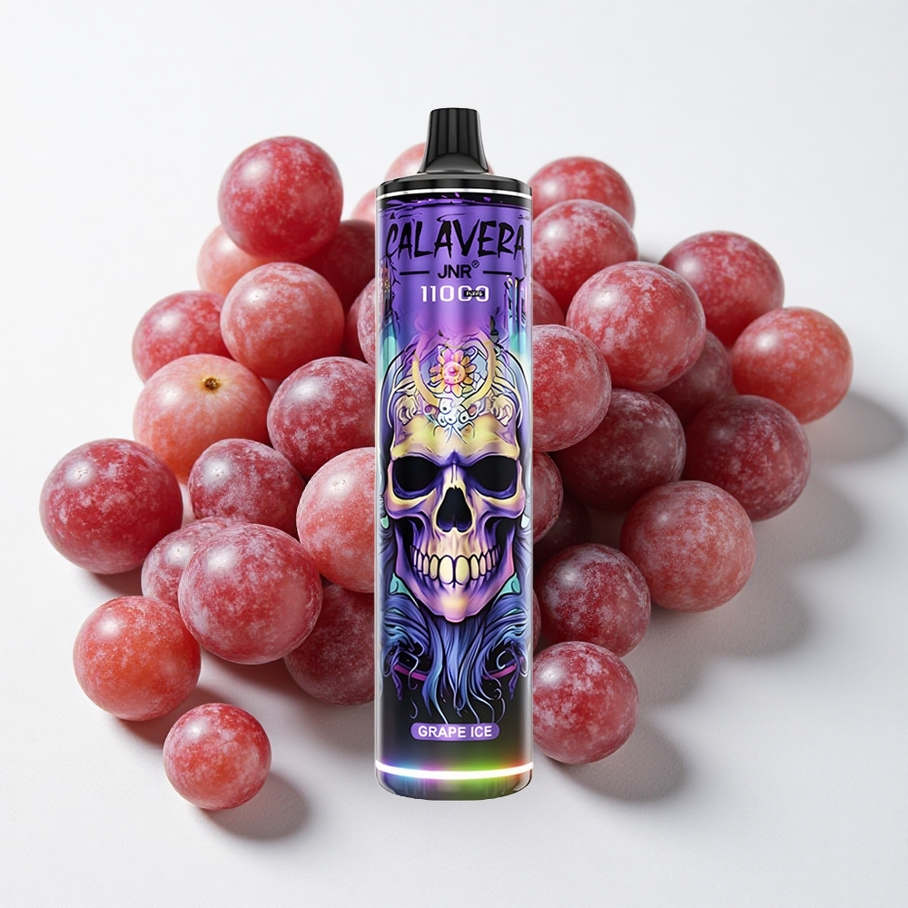 JNR Calavera 11000 نفخة تبخير قابل للتخلص منه عنب جليدي النوع-C 21مل