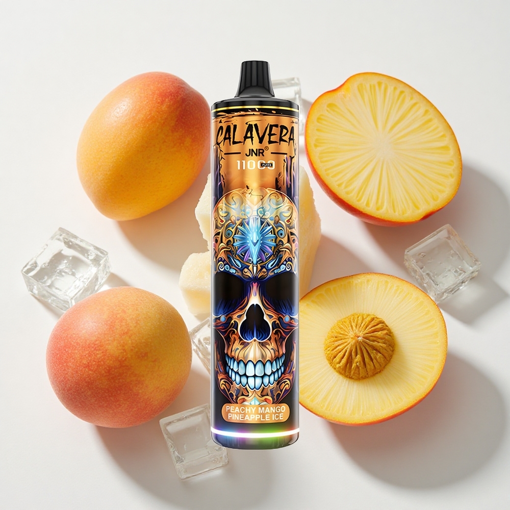 JNR Calavera 11000 نفثةبخوخ مانجو أناناس ثلج شاحن النوع-C سعة بطارية 850 مللي أمبير