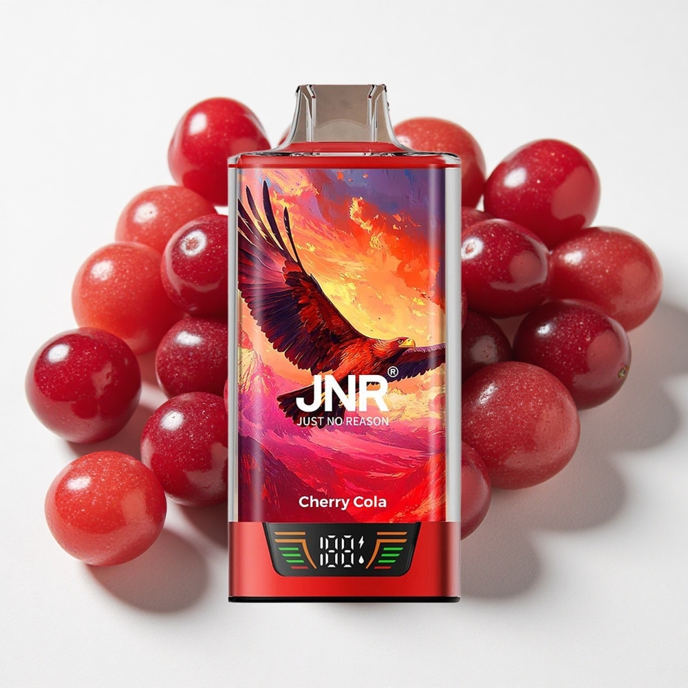 JNR Falcon Pro 28000 شيري كولا 30 مل شاشة ذكية