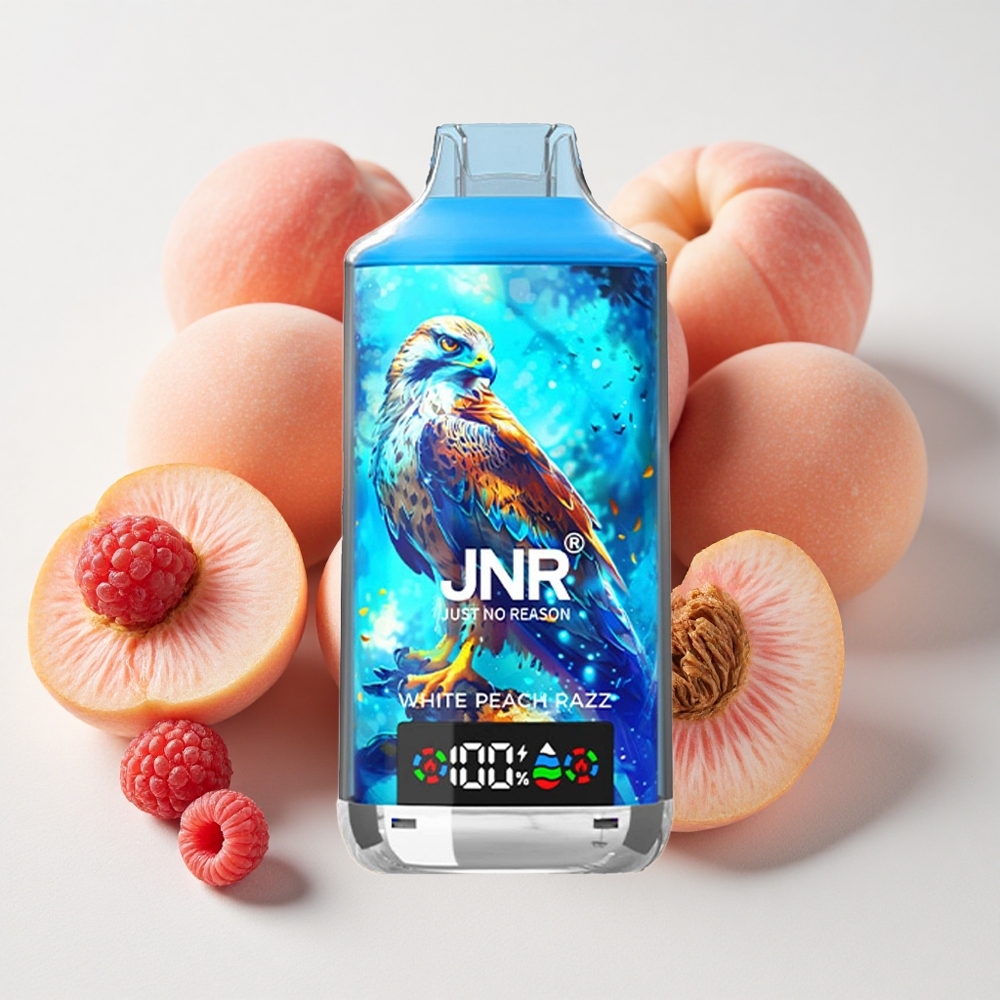 JNR Falcon X 18000 نَفخة بطارية 750mAh خوخ أبيض وتوت
