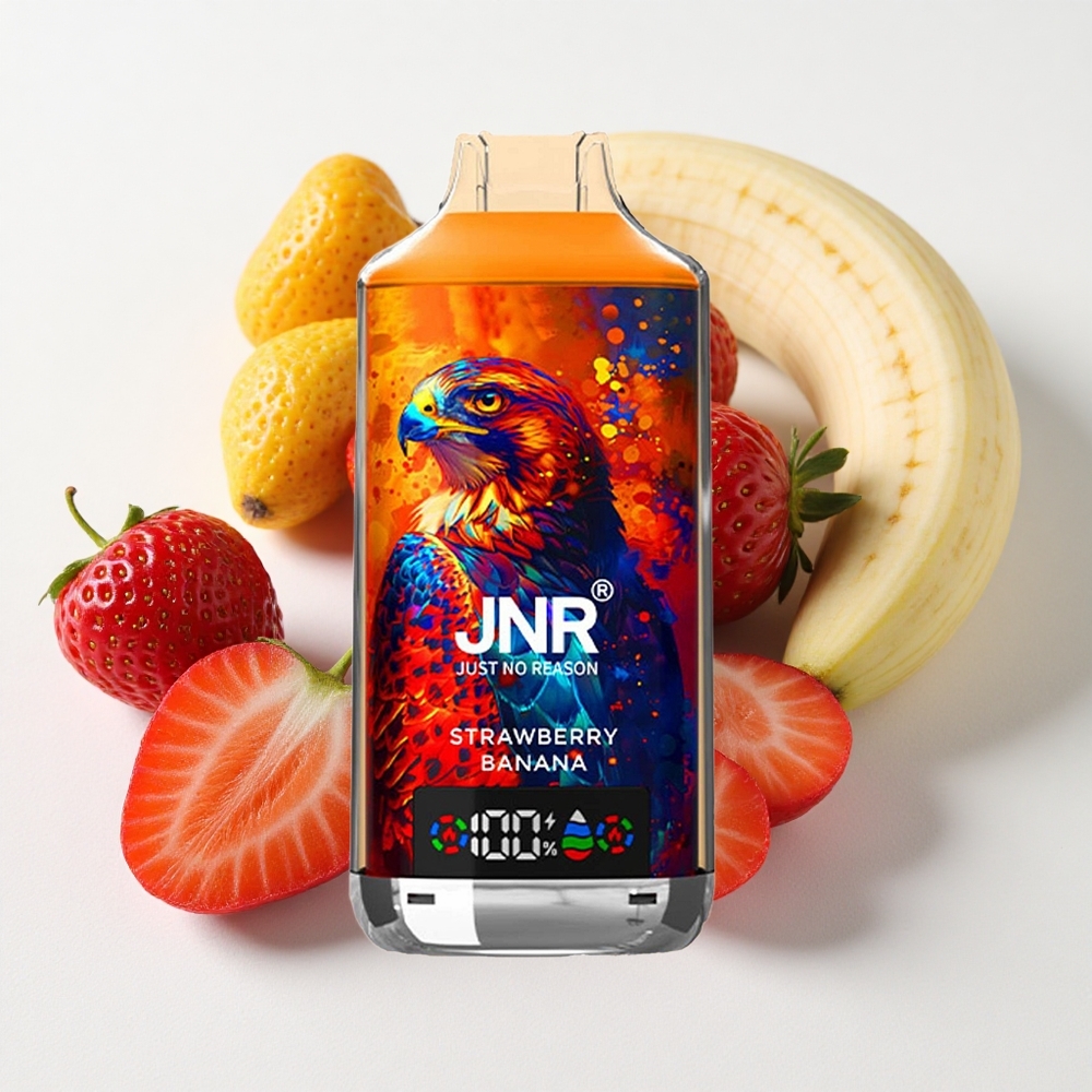 JNR Falcon X 18000 نفخة فراولة موز شاشة رقمية شحن نوع-C