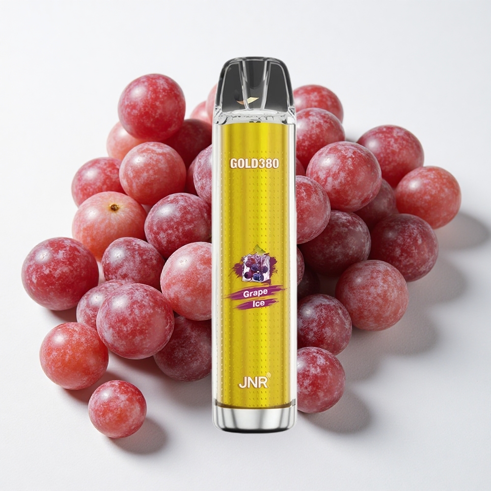 JNR Glod380 6000 نفخة فيب معطرة بعنب الجليد 1500 مللي أمبير 1.0 أوم