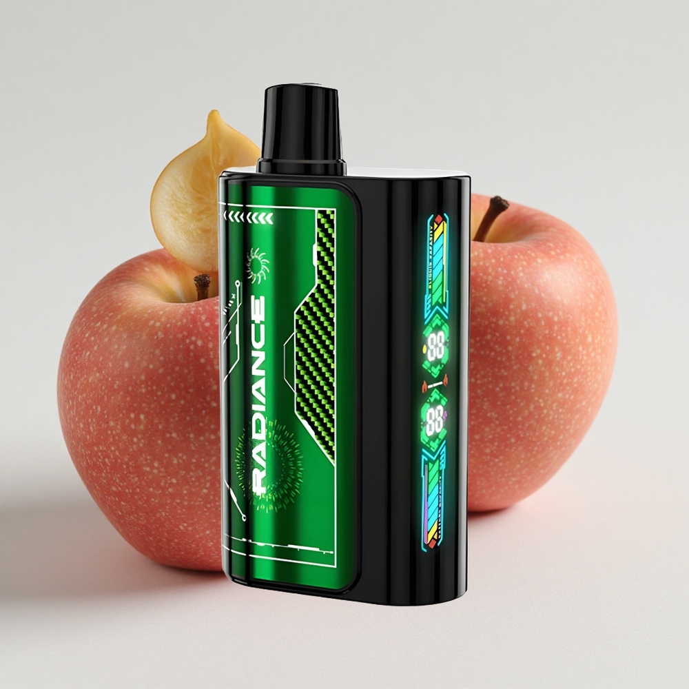 JNR Radiance 31000 نفخة تابعة شريط مزدوج تفاح 28مل شاشة ذكية