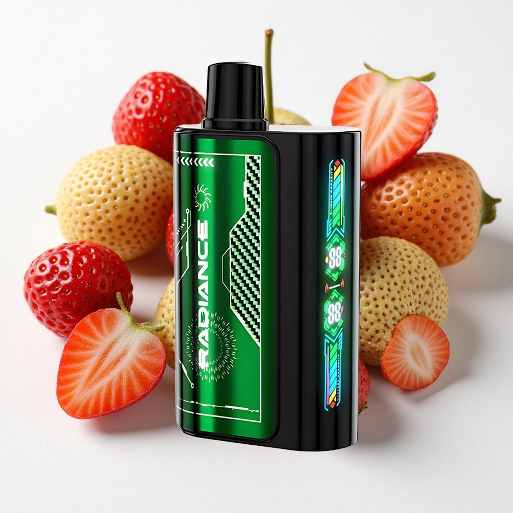 JNR Radiance 31000 نفخة ستروبيري كيوي شاشة ذكية