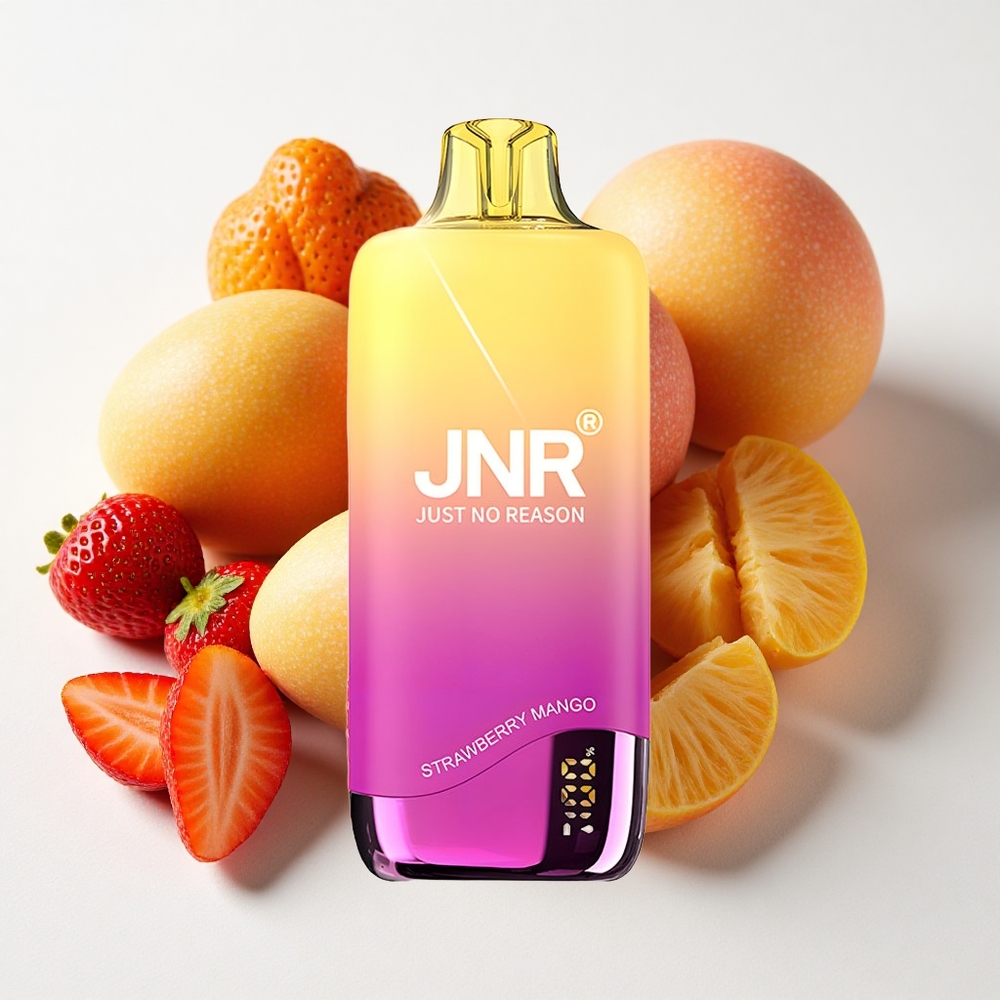 JNR Rainbow 10500 نفخة علبة سائل إلكتروني 18 مل فراولة مانجو