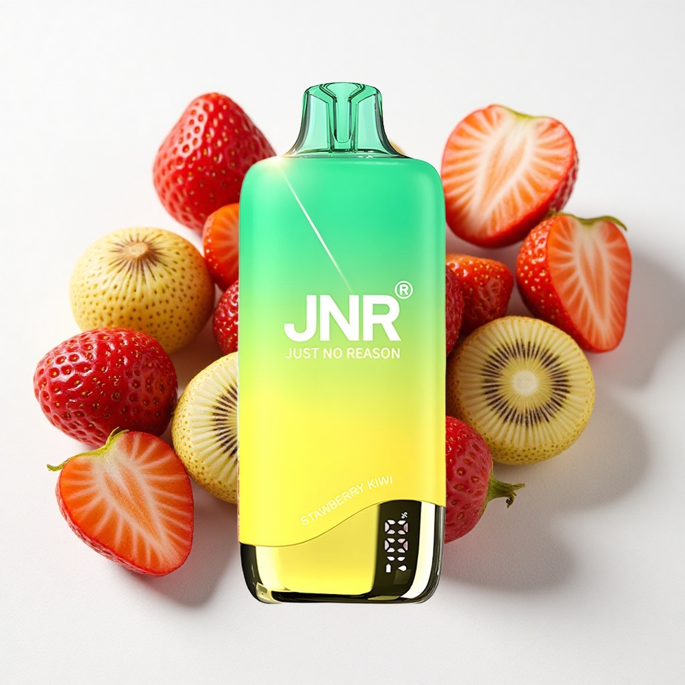 JNR Rainbow 10500 نفخة بخاخ قابل للتصرف فراولة كيوي 18ml شبكة 0.8 أوم