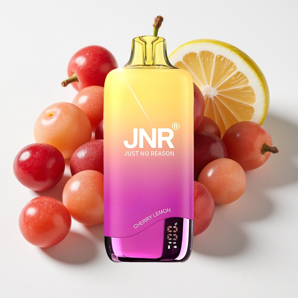 JNR Rainbow 10500 نفخة شيشة إلكترونية كرز ليمون 18ml 600mAh