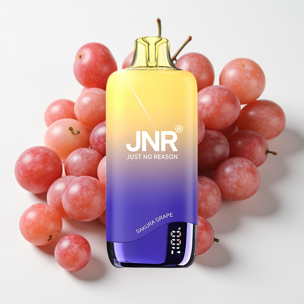 JNR Rainbow 10500 نفخة ساكورا عنب 18ml شاحن النوع-C