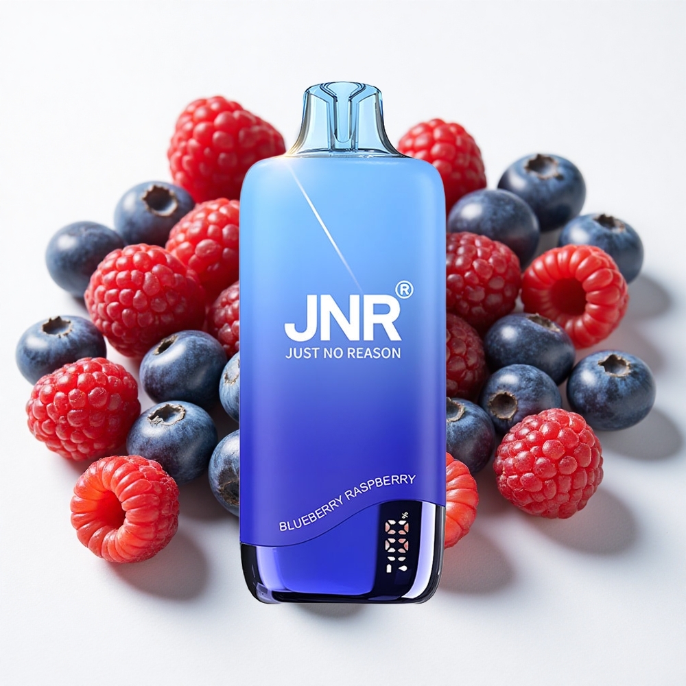 JNR Rainbow 10500 نفخة تبخير قابل للتخلص منه توت أزرق-توت عُلّيق مع بطارية 600mAh
