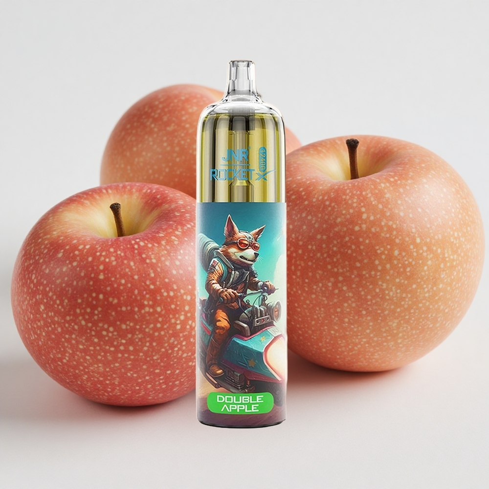 JNR Rocket-X 12400 نفخة سيجارة إلكترونية تفاحتين هواء قابل للتعديل إضاءة RGB