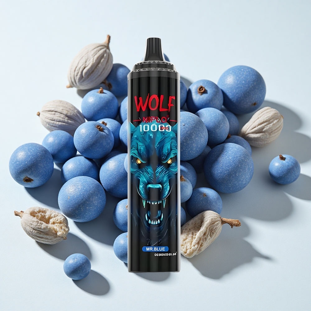 JNR Wolf Niplo 10000 نفخة سيد بلو شبكة 1.0 أوم سعة بطارية 650mAh