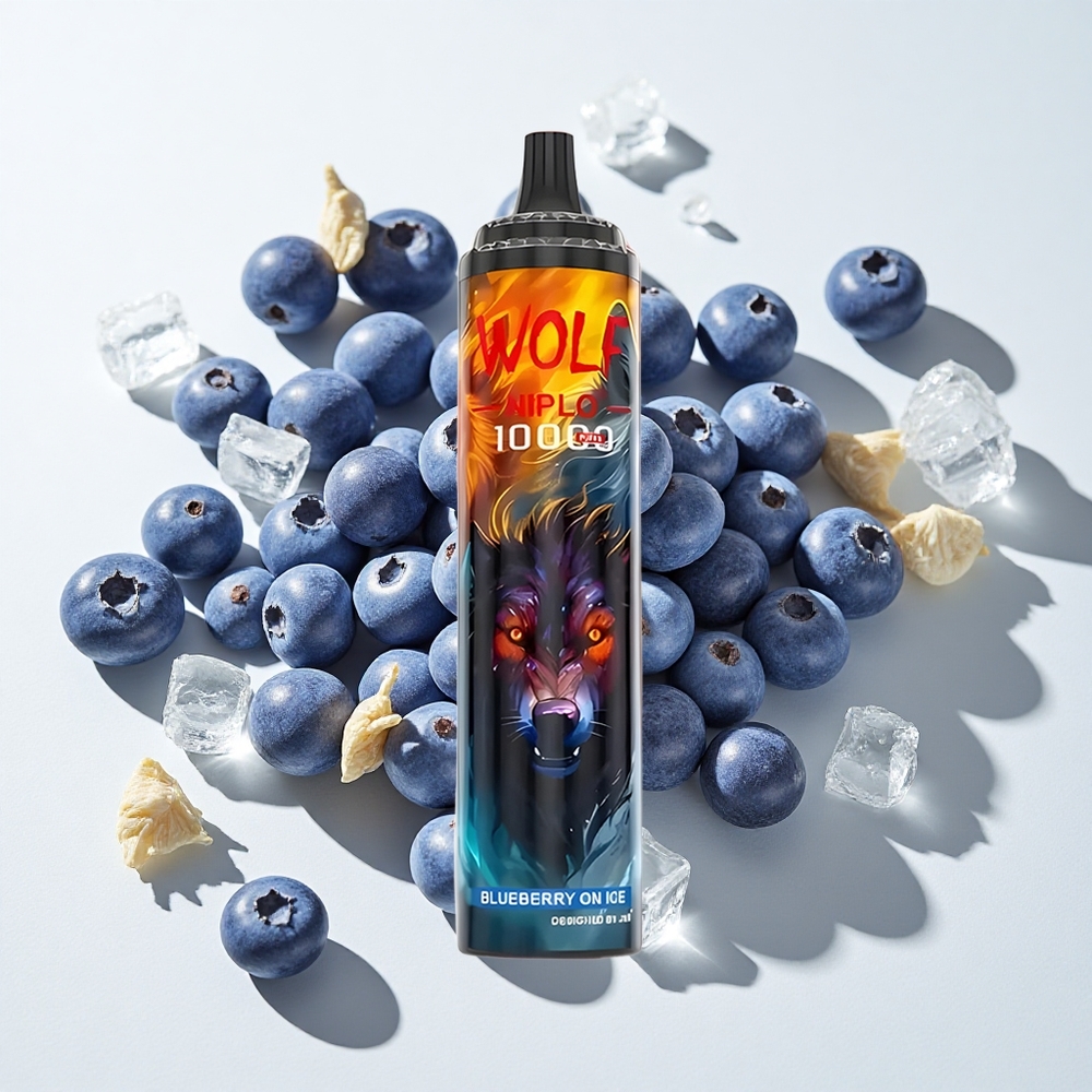 JNR Wolf Niplo 10000 نفثةبلوبيري أون آيس 20مل 5%