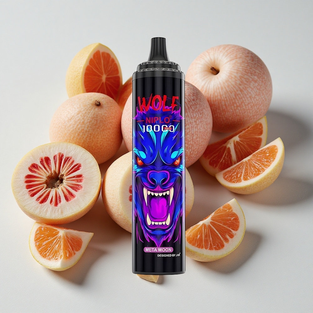 JNR Wolf Niplo 10000 نفثةMeta Moon (شهية القمر) 20ml 650mAh