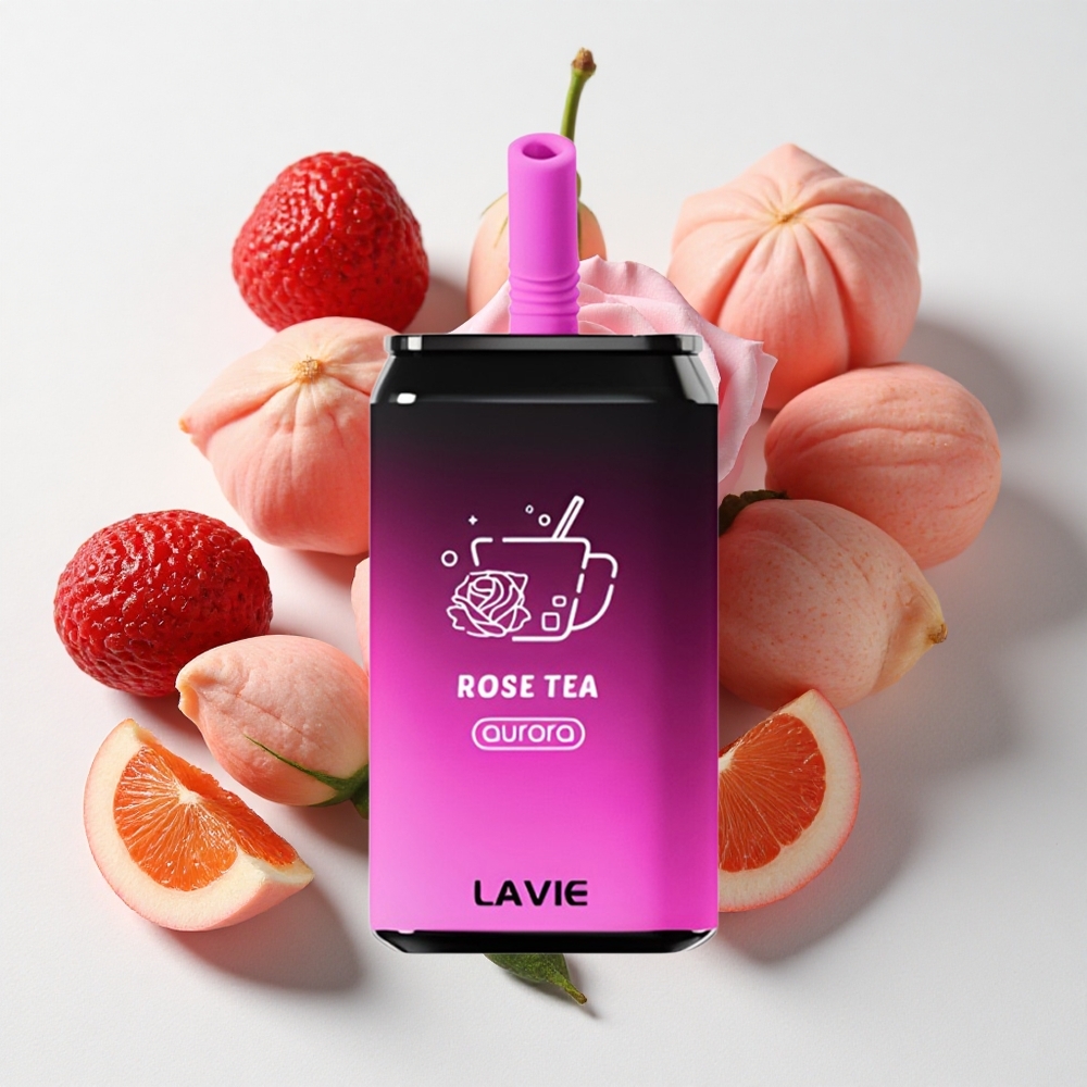 LAVIE Aurora 11000 نفخة شاي وردي 22ML النوع-C
