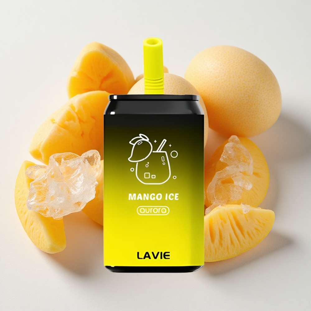 LAVIE Aurora 11000 نفثةمانجو آيس سعة السائل الإلكتروني 22ML