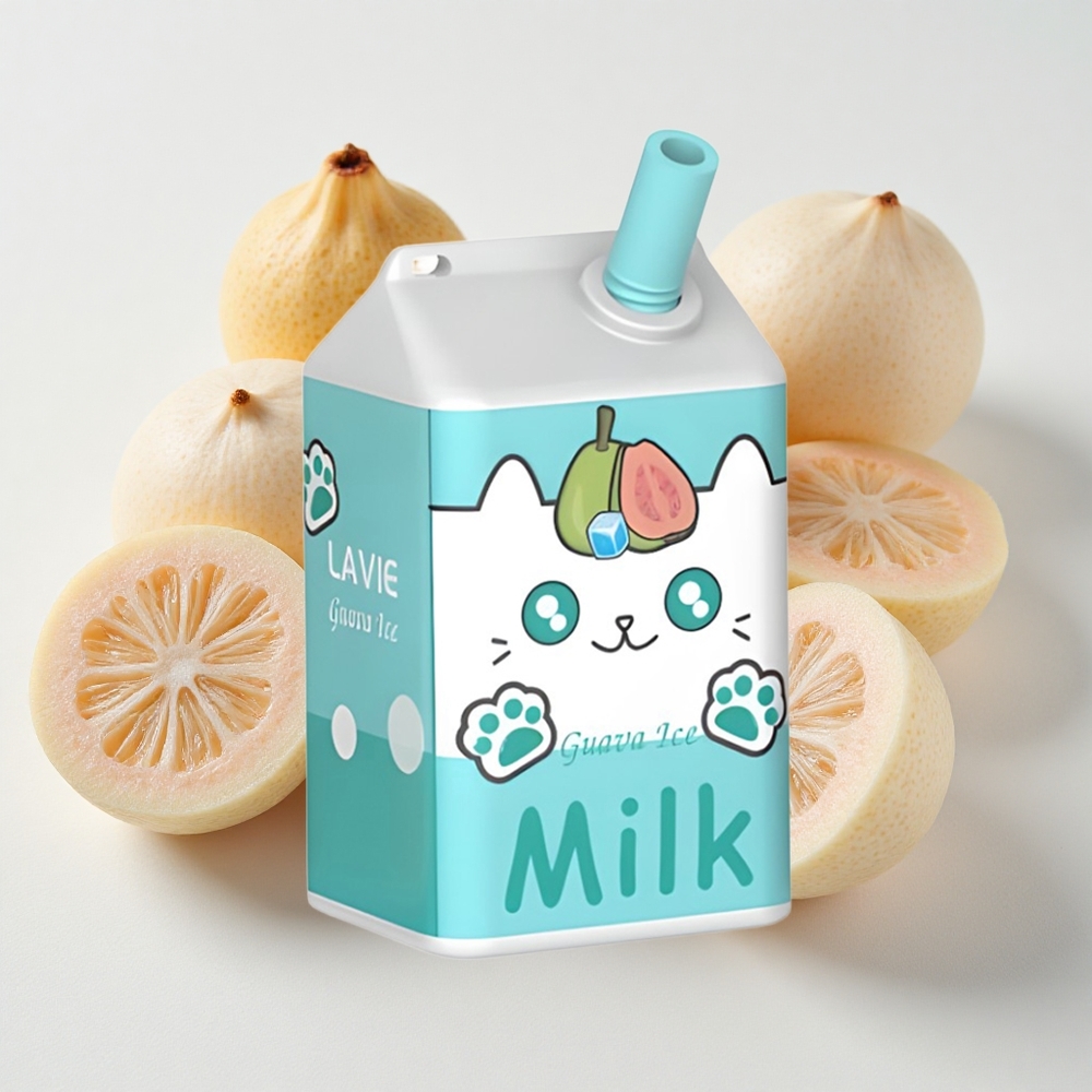 LAVIE Milk 7000 نفثة آيس الجوافة 16ML النوع-C