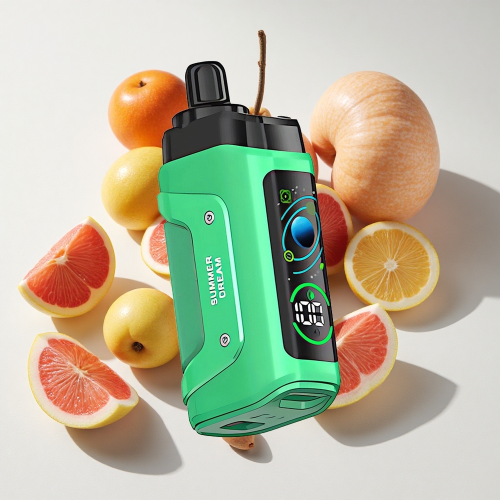 Razz Bar 45000 نفخة سيجارة إلكترونية قابلة لإعادة الشحن حلوى التوت حلم الصيف
