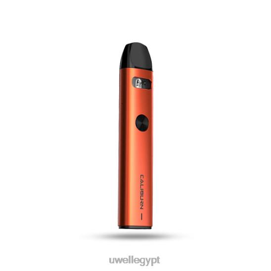 UWELL CALIBURN A2 عدة | 15 واط | سيجارة UWELL البرتقالي T28B88