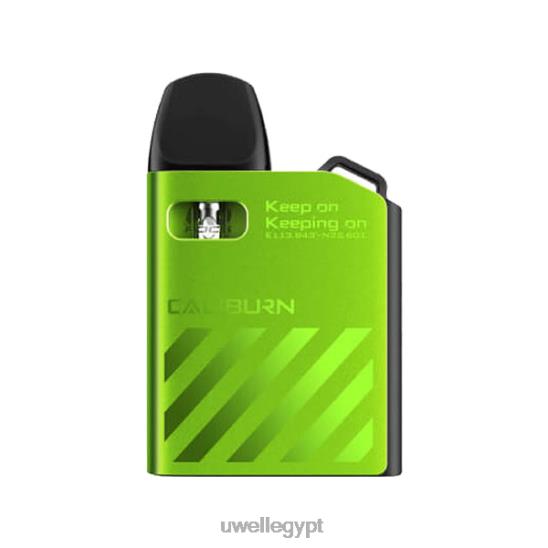 UWELL CALIBURN AK2 عدة | 15 واط | UWELL Disposable Vape أخضر قاتم T28B890