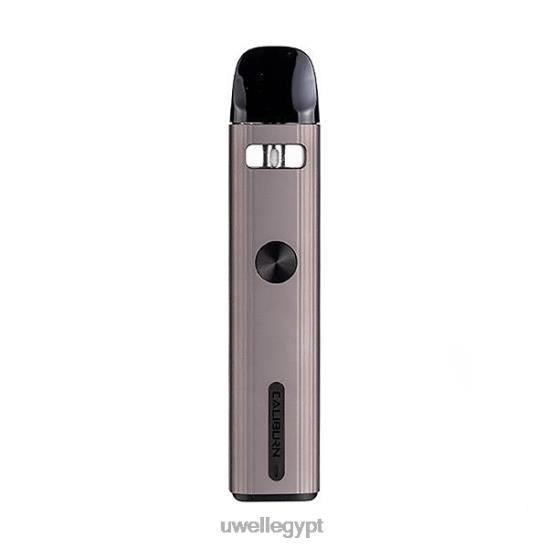 UWELL CALIBURN G2 طقم جراب | 18 واط | UWELL Cairo رمادي غير لامع T28B843